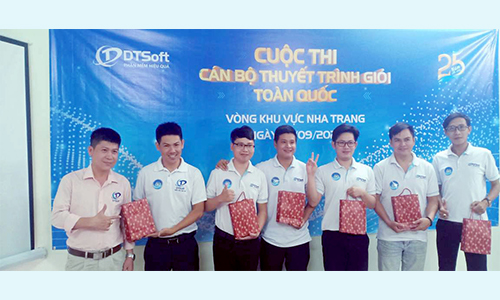 Công ty DTSoft Nha Trang tổ chức cuộc thi “Cán Bộ Thuyết Trình Giỏi Toàn Quốc” vòng Khối, Khu vực