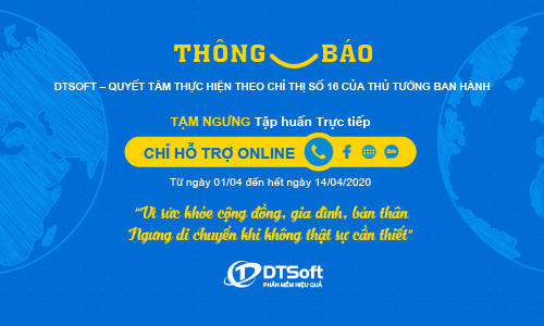 DANH SÁCH SỐ ĐIỆN THOẠI DTSOFT TOÀN QUỐC