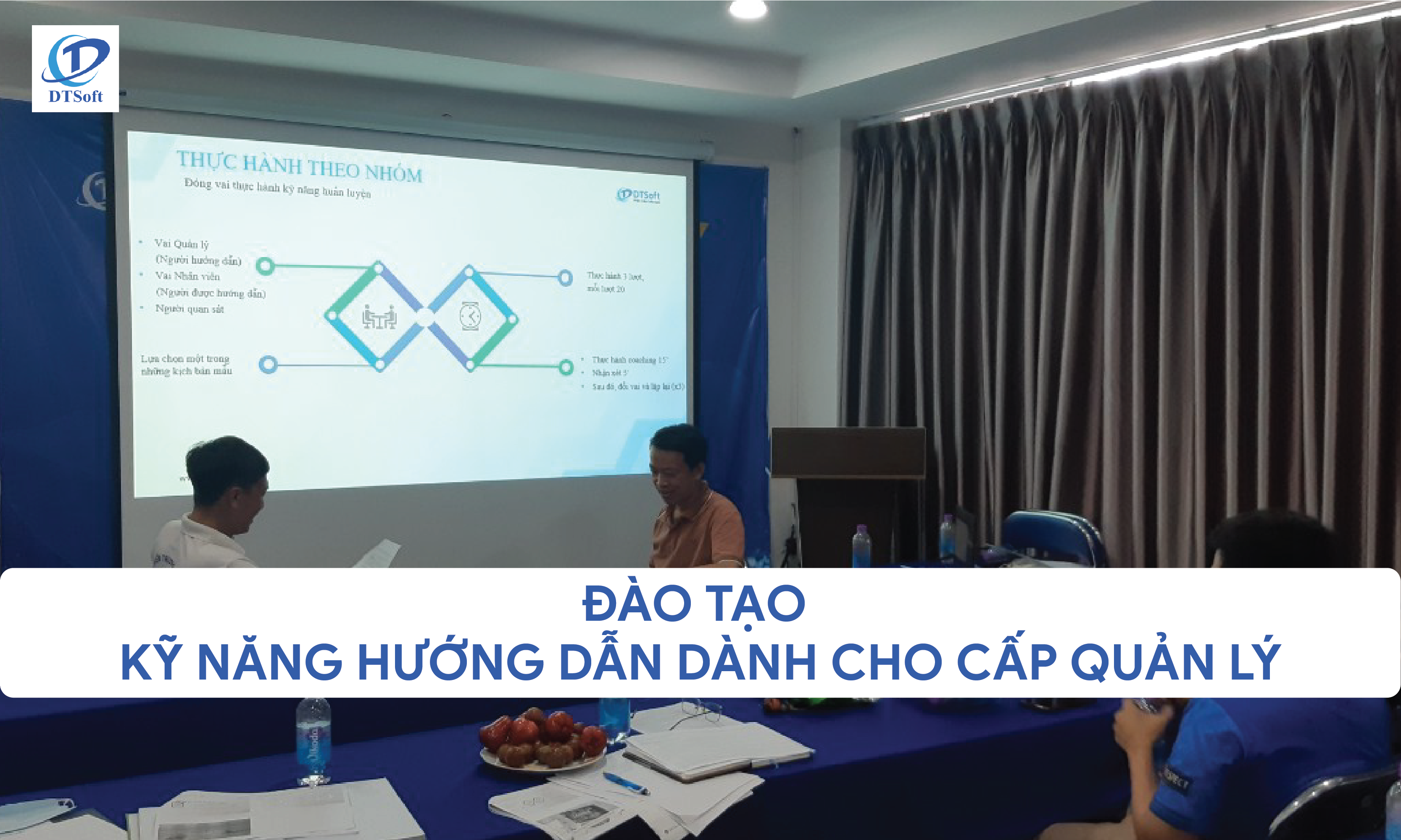 DTSoft tổ chức đào tạo Kỹ Năng Hướng Dẫn năm 2022 cho nhân sự cấp quản lý