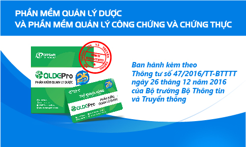 Phần mềm của DTSoft đạt các tiêu chí được ưu tiên đầu tư, mua sắm