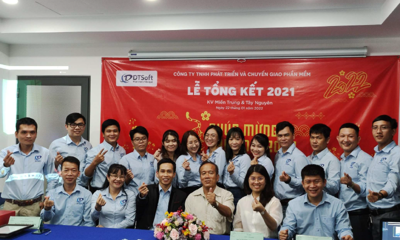 Tổng kết năm 2021, DTSoft và hành trình Vượt khó - thành công