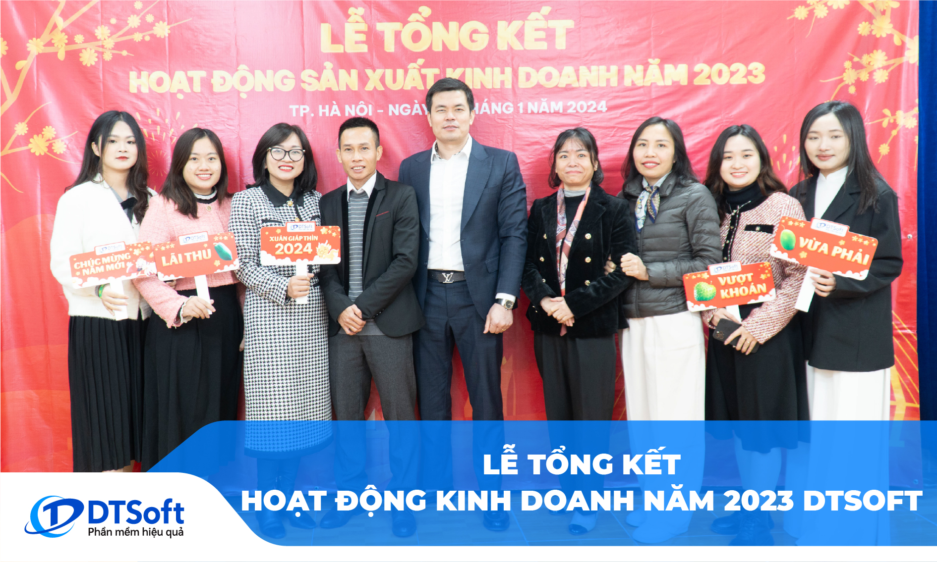 Tổng kết năm 2023 - DTSoft 1 năm nhìn lại