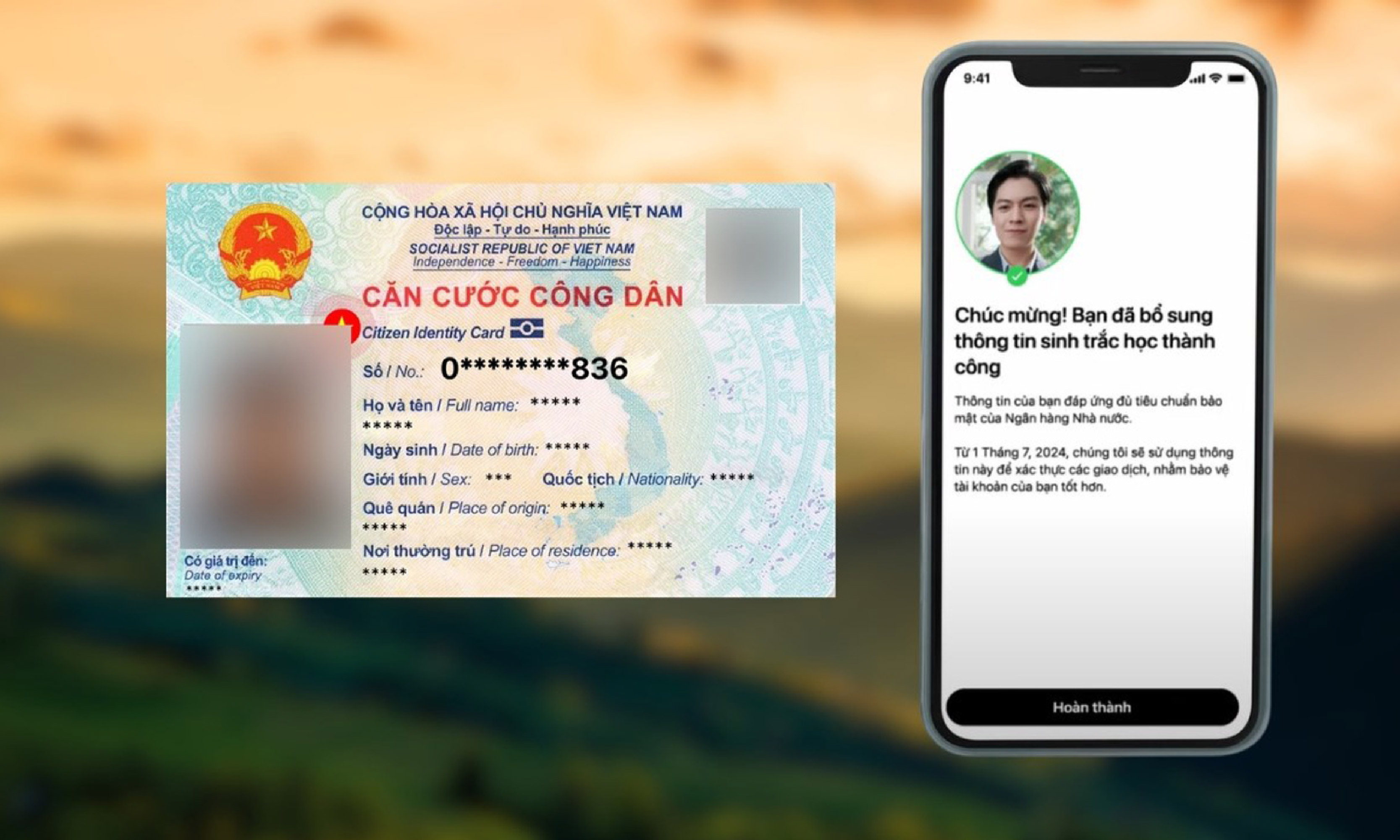 Vì sao cần xác thực sinh trắc học trước 1/12025?